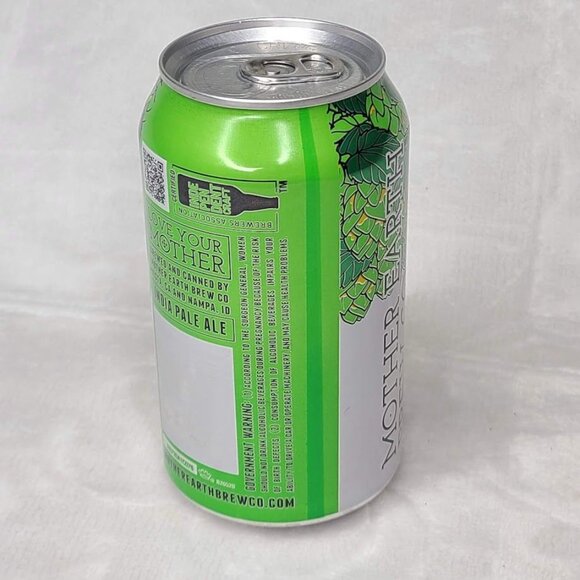 Mother Earth Brew CO Boo Koo IPA Empty Beer Can Bottom Opened 12oz - Picture 4 of 8